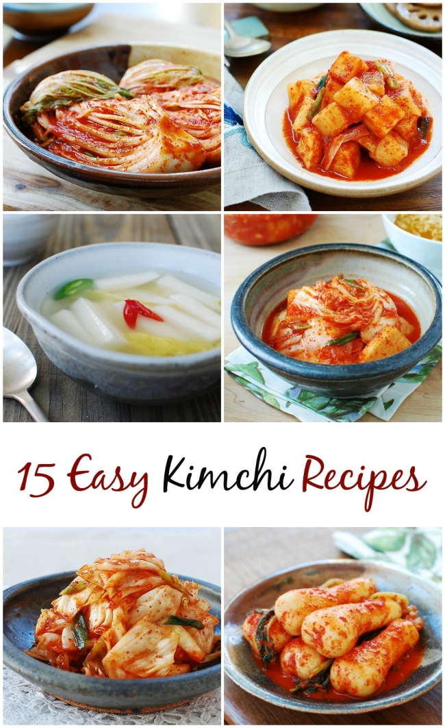 15 Easy Kimchi Recipes - Korean Bapsang