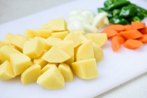 gamja jorim Korean braised potato side dish