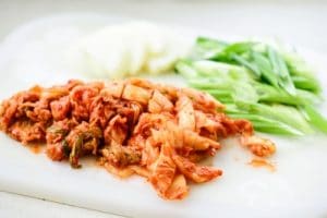 Kimchi pancake vegetable ingredients