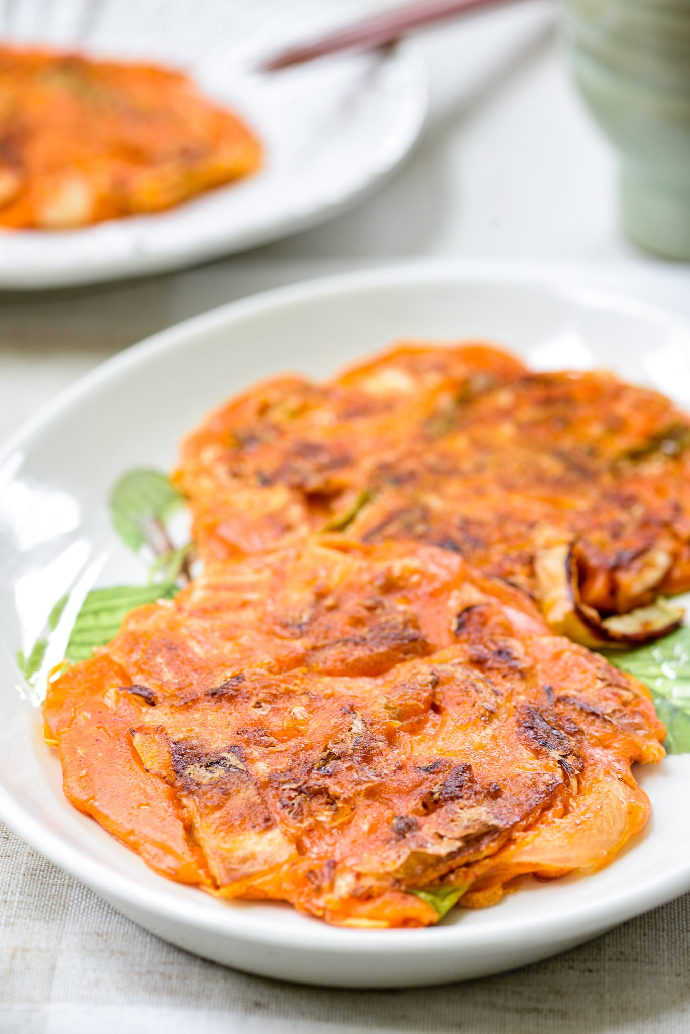 Kimchi Pancake Recipe (Kimchijeon) - Easy | Korean Bapsang