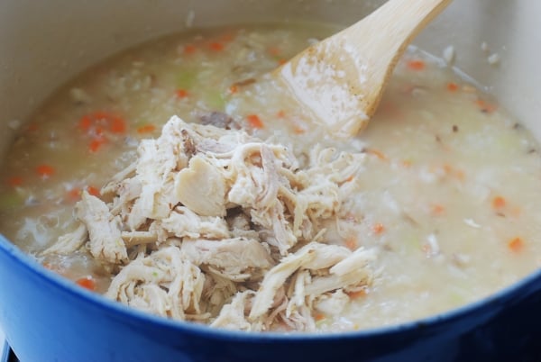 DSC 0045 600x402 - Dakjuk (Chicken Porridge)