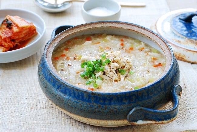 DSC 0061 e1544936428366 - Dakjuk (Chicken Porridge)