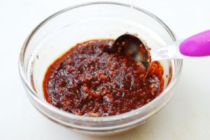Spicy seasoning mix for Korean stir-fried squid