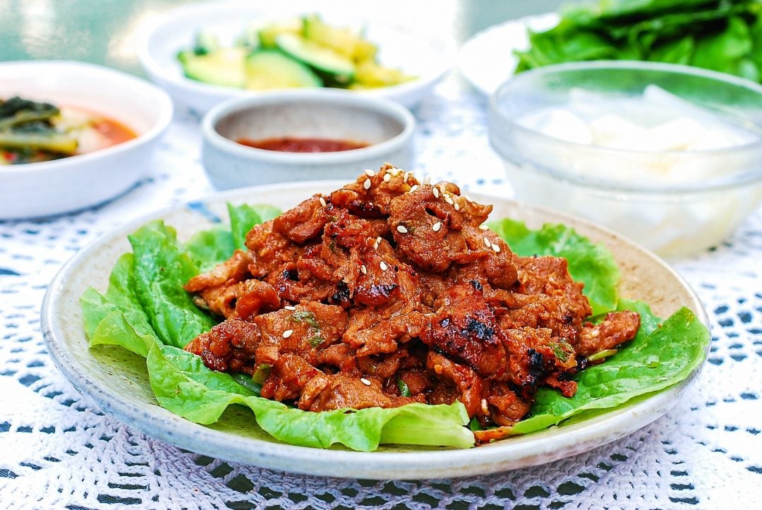 Stir-fried Gochujang Pork Shoulder (Jeyukbokeum)