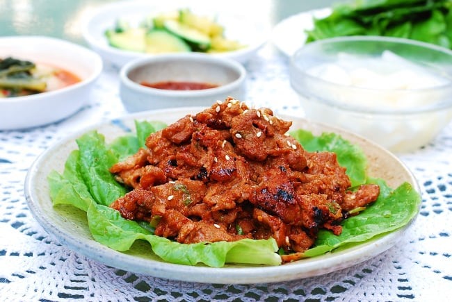 Jeyuk Bokkeum (or Dweji Bulgogi) - Spicy Pork BBQ