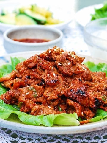 Korean spicy pork BBQ