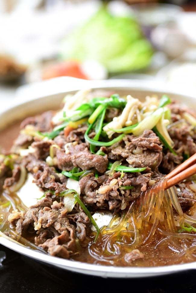 Bulgogi Korean Bbq Beef Recipe Korean Bapsang