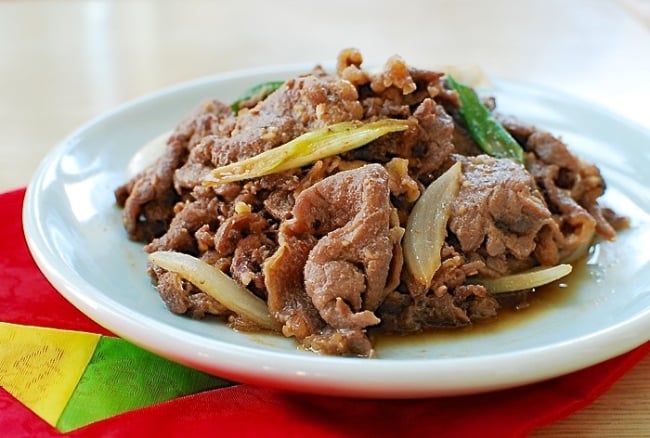 Bulgogi Korean BBQ Beef  Korean Bapsang