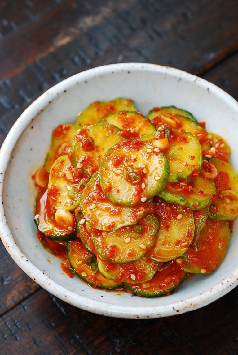 Spicy Cucumber Side Dish