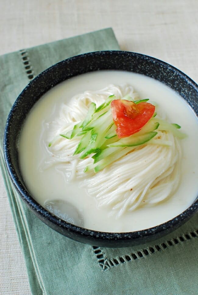 Kongguksu (Chilled Soy Milk Noodle - Korean