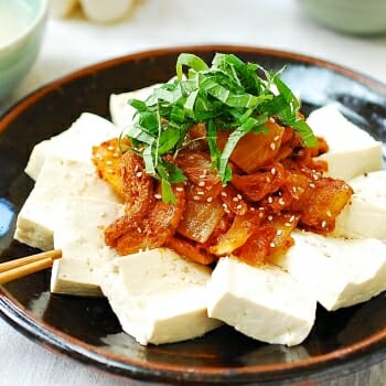 DSC 0220 350x350 - Dubu Kimchi (Tofu with Stir-fried Kimchi and Pork)