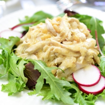 DSC 4271 350x350 - Chicken Salad with Pine Nut Dressing