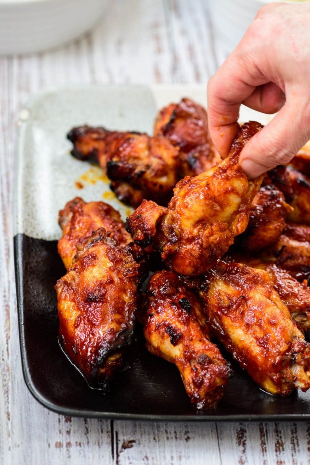 Baked Korean Chicken Wings Recipe Korean Bapsang