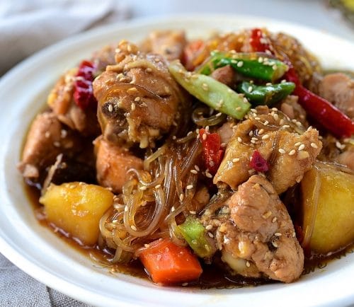 Jjimdak (Korean Braised Chicken) - Korean Bapsang