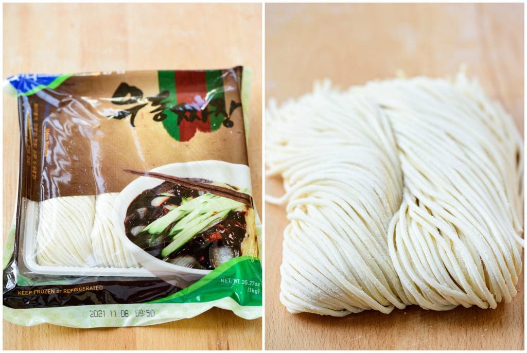 Jajangmyeon (Noodles in Black Bean Sauce) Korean Bapsang