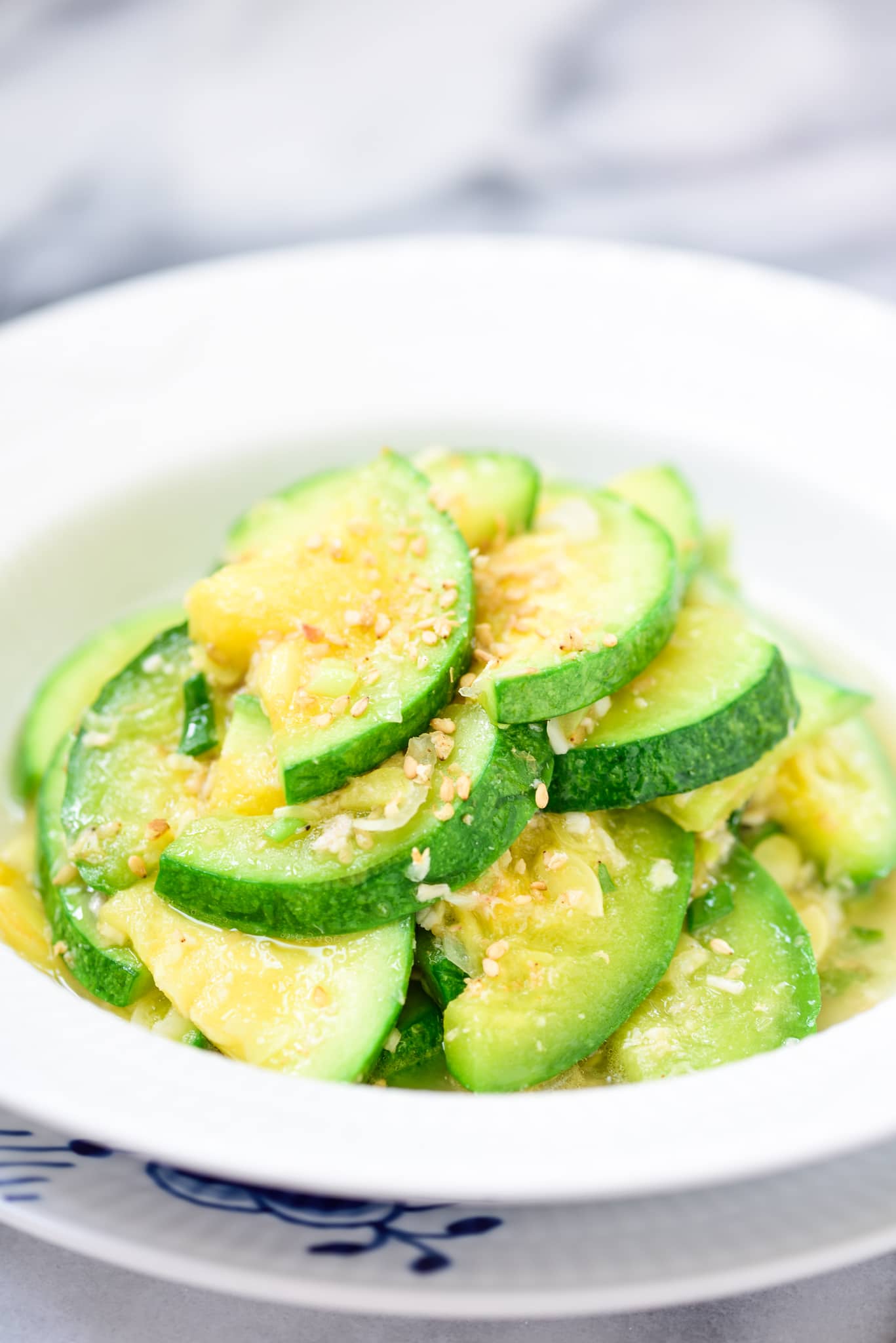 DSC2558 2 - Hobak Bokkeum (Stir-fried Zucchini)