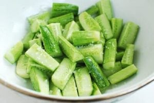 Cucumber kimchi (oi kimchi)