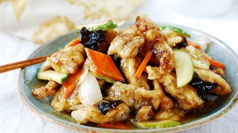 Tangsuyuk Sweet And Sour Beef Or Pork Korean Bapsang