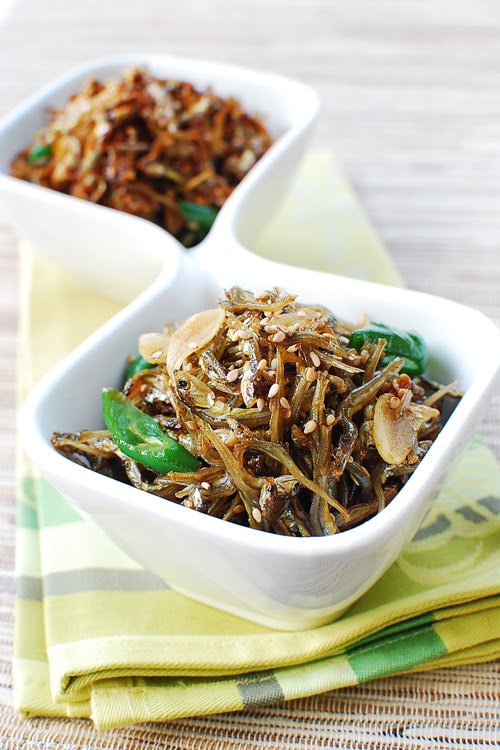 Myulchi Bokkeum (Stirfried Anchovies) Korean Bapsang