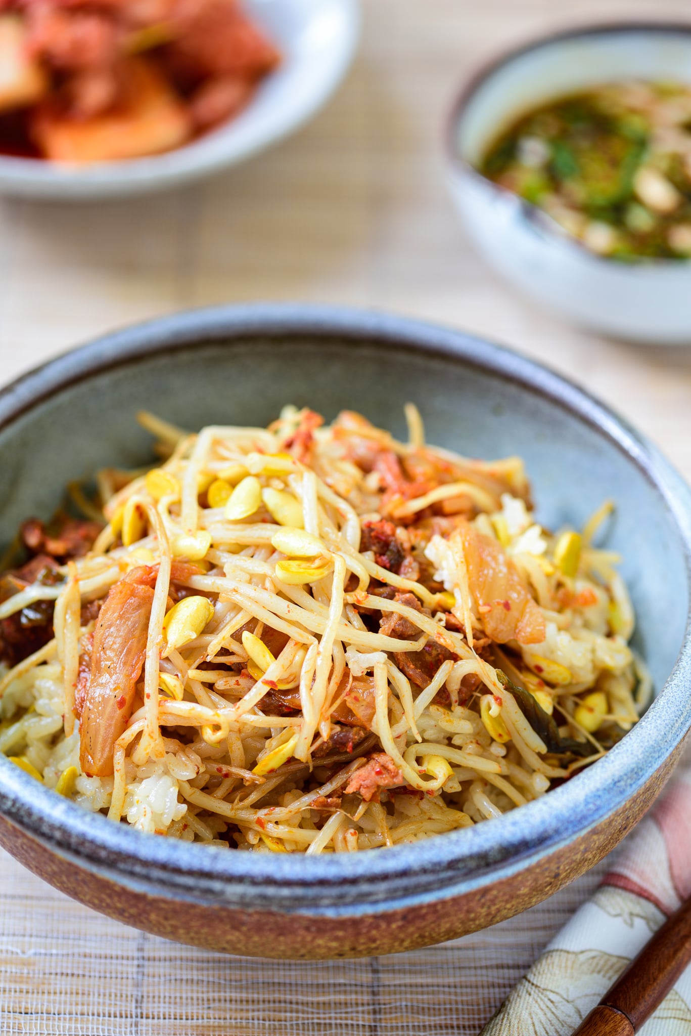 DSC1057 2 - Kongnamul Bap (Soybean Sprout Rice Bowl)