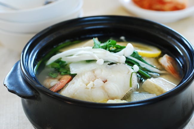 DSC 0537 e1421290852271 - Daegu Tang (Mild Cod Fish Stew)