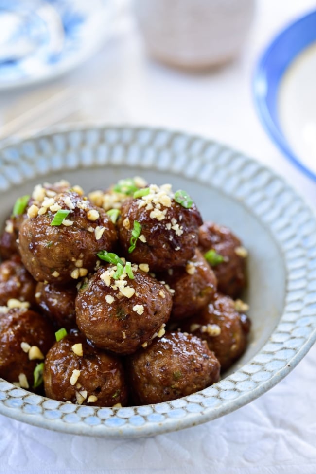 DSC7392 2 e1576472860953 - Glazed Korean Meatballs (Wanja Jorim)