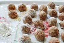 meatballs recipe 5 - Glazed Korean Meatballs (Wanja Jorim)