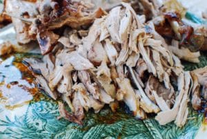 shredded turkey for soup