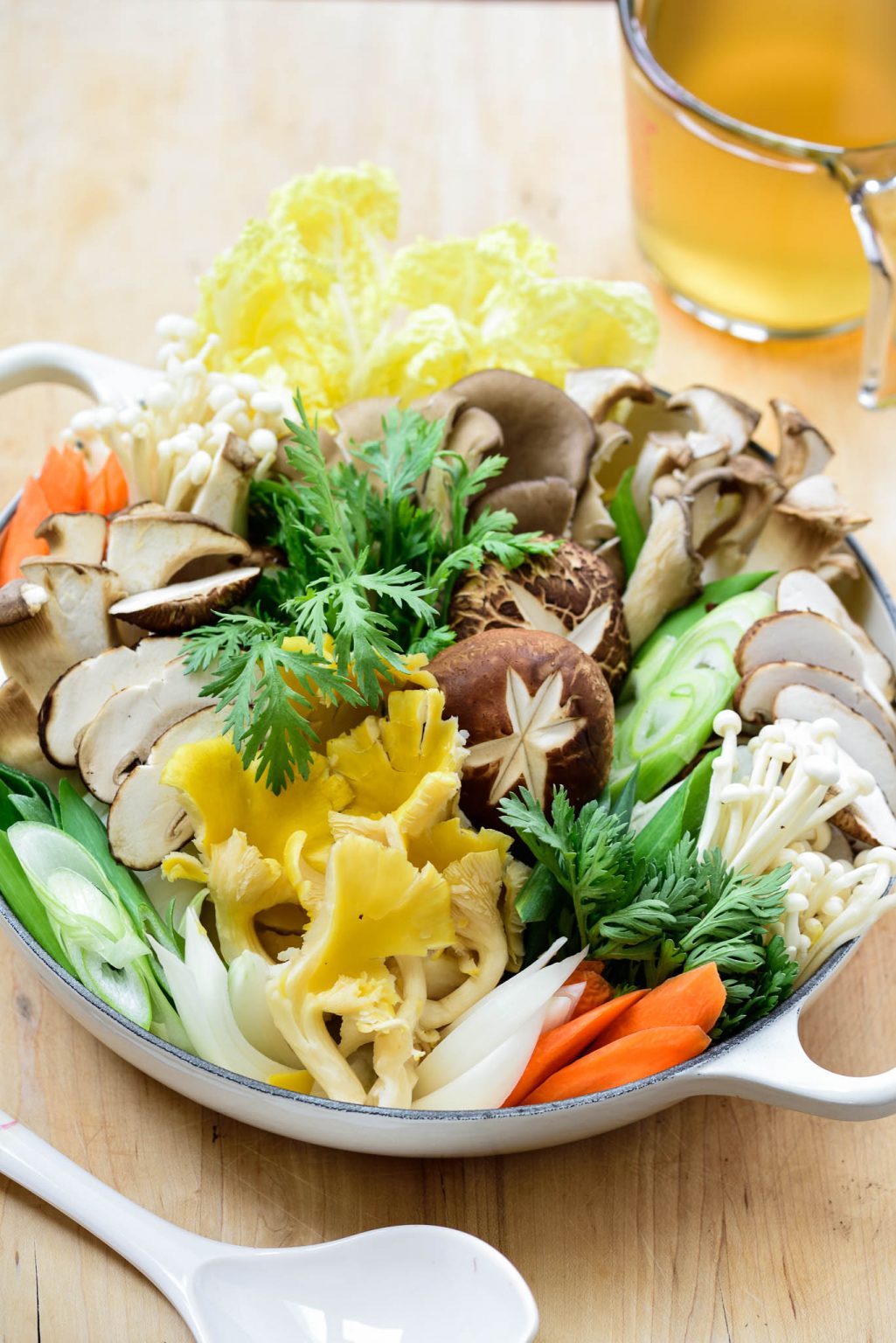 Beoseot Jeongol (Mushroom Hot Pot ) Korean Bapsang