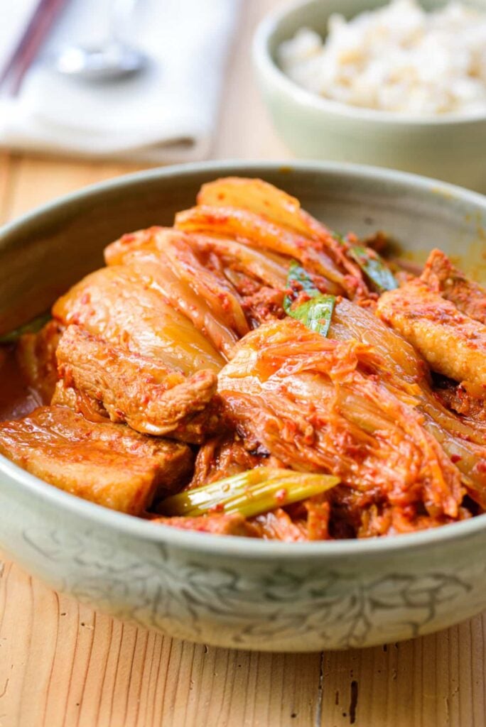 Kimchi Jjim (Braised Kimchi) Korean Bapsang Chirashi Market