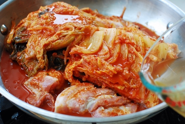DSC 0671 600x402 - Kimchi Jjim (Braised Kimchi)
