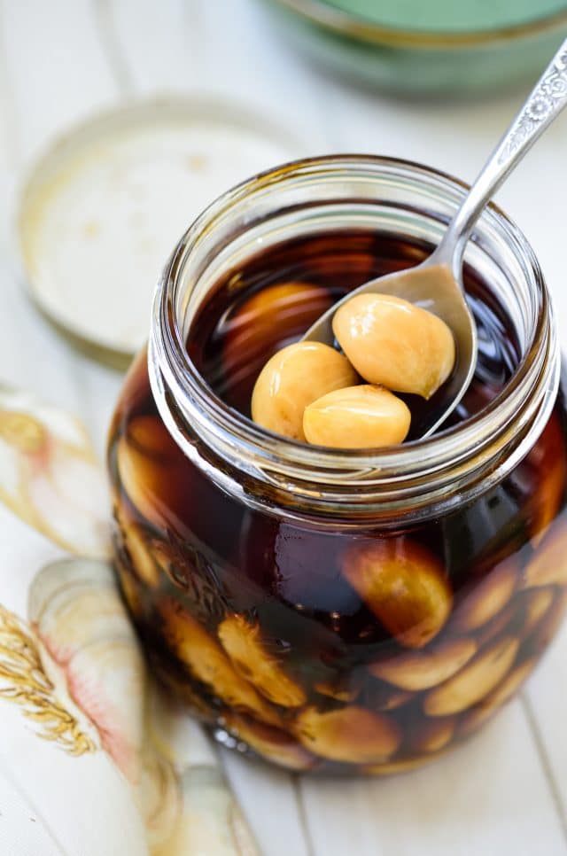 Pickled Garlic (Maneul Jangajji) Korean Bapsang