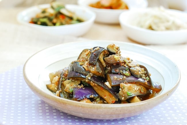 DSC 0092 3 e1562298528317 - Gaji Namul (Steamed Eggplant Side Dish)