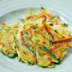 Hobak buchimgae (Korean zucchini pancake)