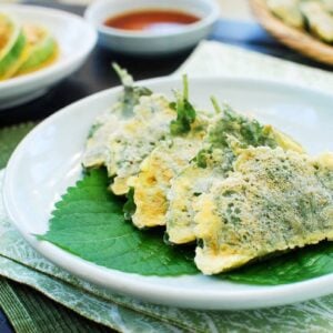 DSC 0822 e1692055531660 300x300 - Kkaennip Jeon (Pan-fried Stuffed Perilla Leaves)