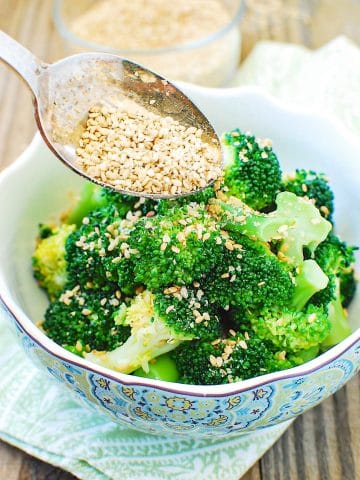 Sesame broccoli