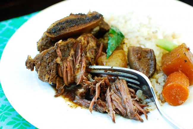 DSC 2820 e1484109346287 - Slow Cooker Galbijjim (Korean Braised Short Ribs)