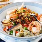 Haemul bap (Korean seafood rice bowl)