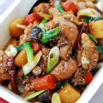 Slow cooker dakjim (Korean braised chicken)