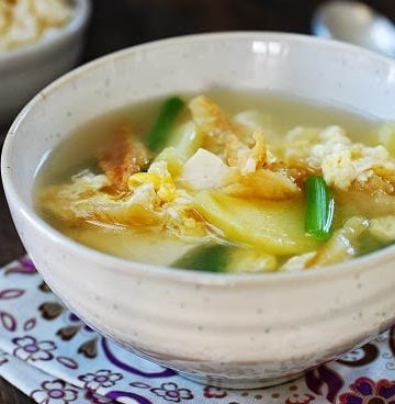 bukeoguk recipe 360x368 - Bukeoguk (Dried Pollock Soup)