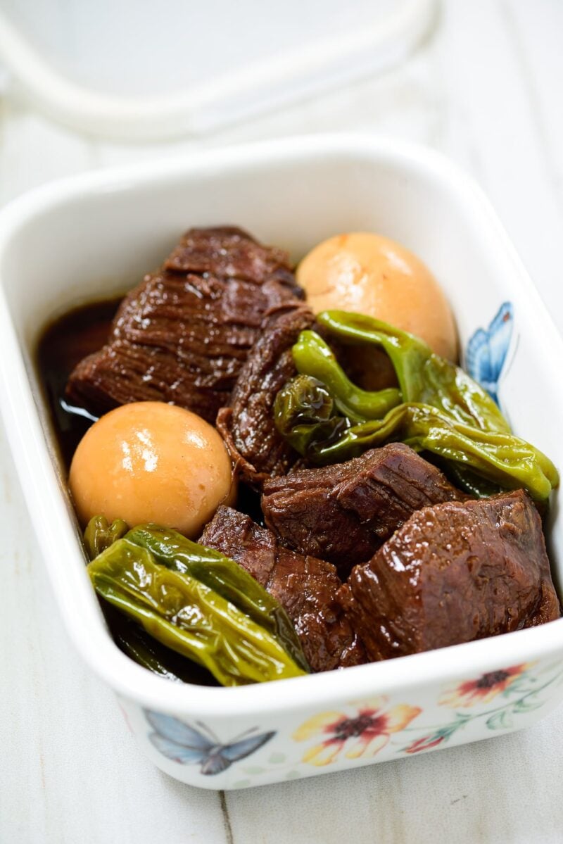 DSC3818 e1644457552274 - Jangjorim (Soy Braised Beef)