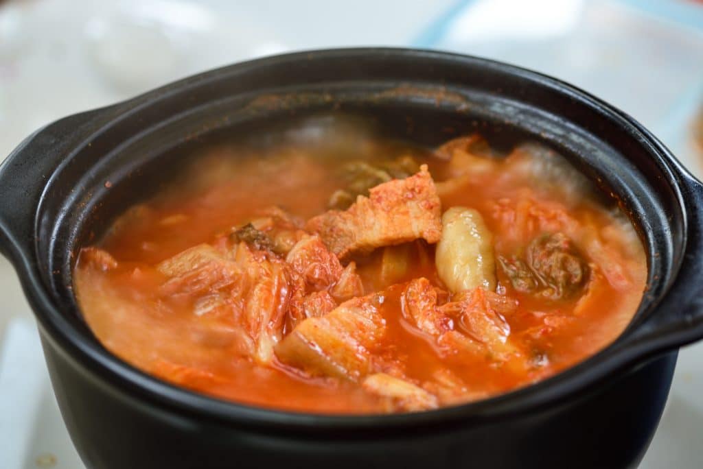 Kimchi Jjigae (Kimchi Stew) Korean Bapsang