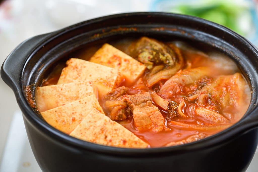 Kimchi Jjigae (Kimchi Stew) Korean Bapsang