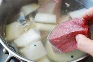Jangjorim (soy braised beef)