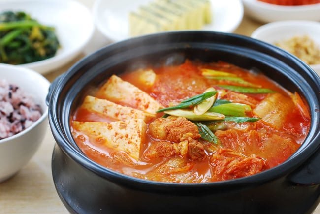 Image result for Kimchi Jjigae (Koreja)