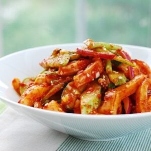 Ojingeo muchim 2 300x300 - Ojingeo Muchim (Spicy Squid Salad)