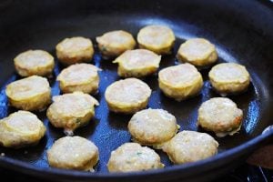 Wanjajeon (Pan-fried Meatballs in Egg Batter)