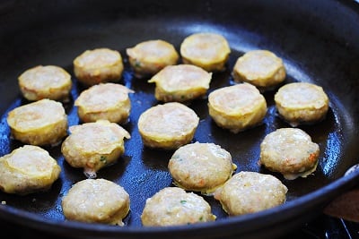 Wanjajeon 5 - Wanja jeon (Pan-fried Meat Patties)