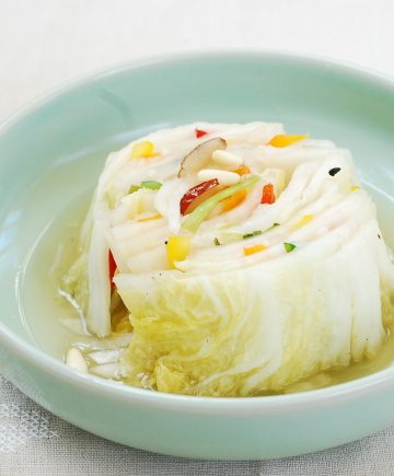 White kimchi