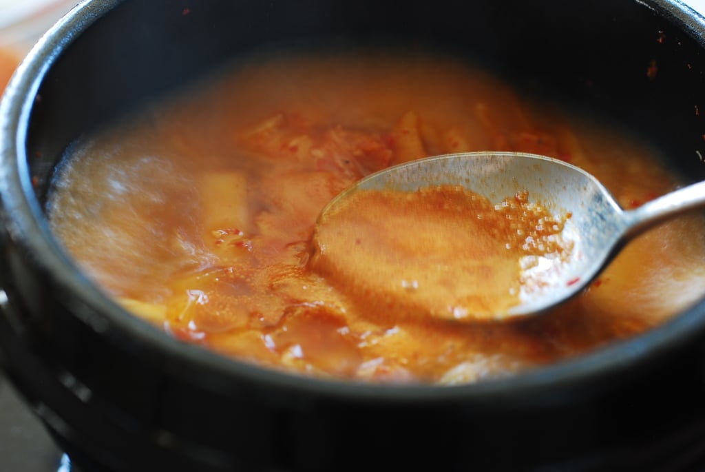 DSC 0568 1024x685 - Kimchi Soondubu Jjigae (Soft Tofu Stew)